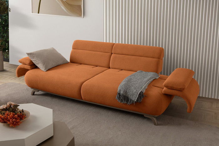 Atelier Del Sofa Sofá de 3 plazas Rojo azulejo